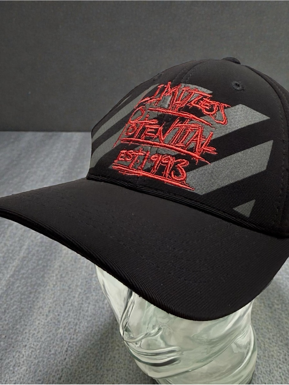 UFC Hat Limited Potential Urban Scrawl Flex Fit S/M Fitted Logo New Unisex